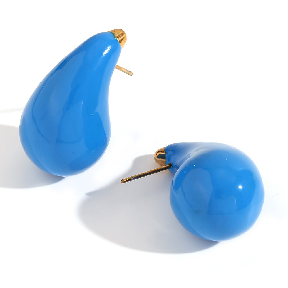 PENDIENTES LÁGRIMA AZUL